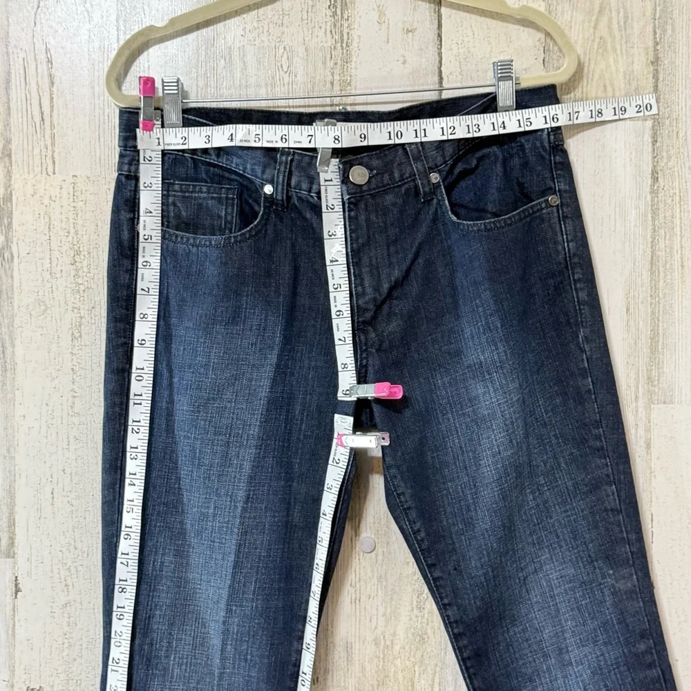 Burton Women's Dark Blue Straight Leg Jeans - Picture 6 of 10